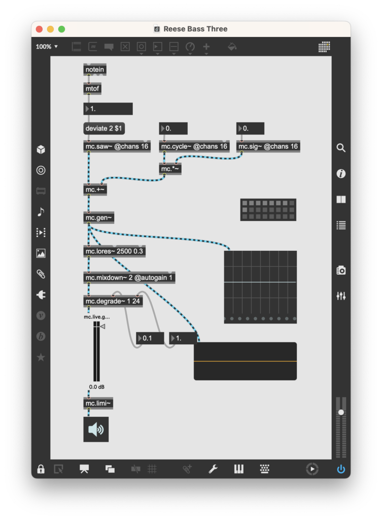 tom hall maxmsp reese bass